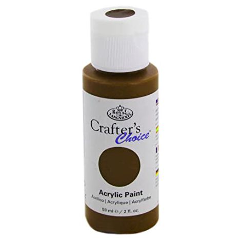 Farba akrylowa R&L Crafter's Choice 59ml, Brązowa/Transparent Brown